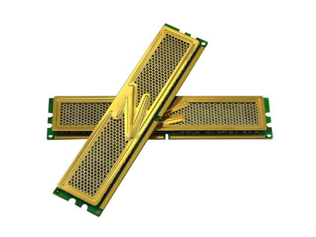 OCZ Gold 2GB (2 x 1GB) DDR2 800 (PC2 6400) Dual Channel Kit Desktop Memory Model OCZ2G8002GK