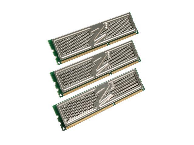 OCZ Platinum 3GB (3 x 1GB) DDR3 1333 (PC3 10666) Triple Channel Kit Desktop Memory Model OCZ3P1333LV3GK