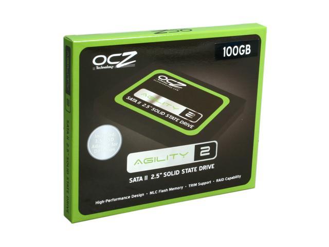 OCZ Agility 2 2.5" 100GB SATA II MLC Internal Solid State Drive (SSD) OCZSSD2-2AGT100G