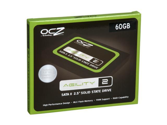 OCZ Agility 2 2.5" 60GB SATA II MLC Internal Solid State Drive (SSD) OCZSSD2-2AGTE60G
