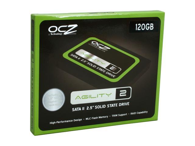 OCZ Agility 2 2.5" 120GB SATA II MLC Internal Solid State Drive (SSD) OCZSSD2-2AGTE120G