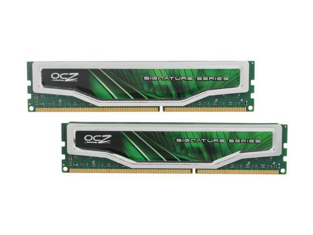 OCZ Signature 4GB (2 x 2GB) DDR3 1600 (PC3 12800) Desktop Memory Model OCZ3SG1600LV4GK