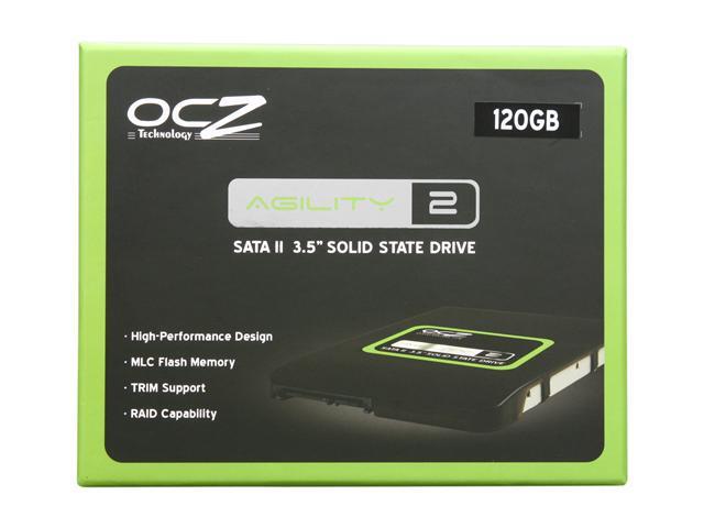 OCZ Agility 2 3.5" 120GB SATA II MLC Internal Solid State Drive (SSD) OCZSSD3-2AGT120G