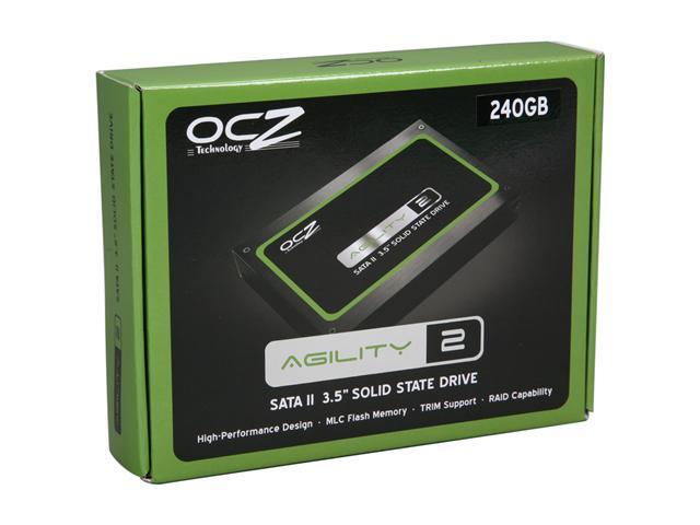 OCZ Agility 2 3.5" 240GB SATA II MLC Internal Solid State Drive (SSD) OCZSSD3-2AGT240G