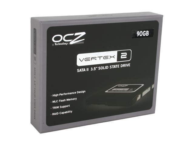OCZ Vertex 2 3.5" 90GB SATA II MLC Internal Solid State Drive (SSD) OCZSSD3-2VTX90G