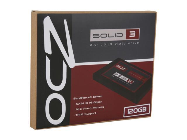 OCZ Solid 3 2.5" 120GB SATA III MLC SLD3-25SAT3-120G