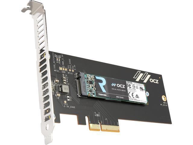 Toshiba OCZ RD400A M.2 2280 + AIC 512GB PCI-Express 3.0 x 4 MLC Internal Solid State Drive (SSD) RVD400-22280-512G-A