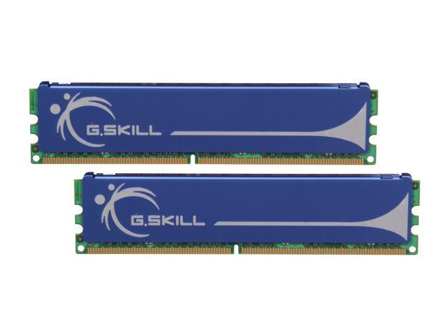 G.SKILL 4GB (2 x 2GB) DDR2 667 (PC2 5300) Dual Channel Kit Desktop Memory Model F2-5300CL4D-4GBPQ