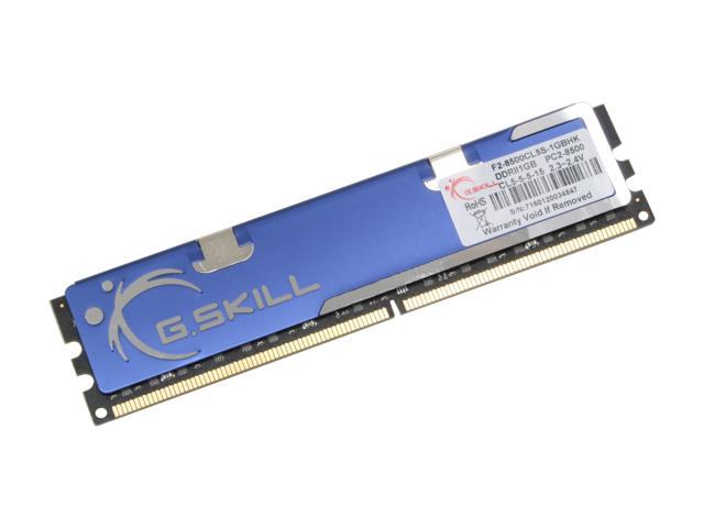 G.SKILL 1GB DDR2 1066 (PC2 8500) Desktop Memory Model F2-8500CL5S-1GBHK