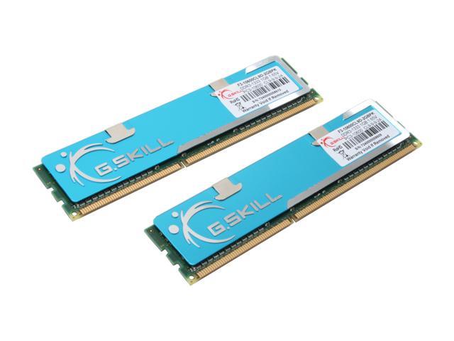 G.SKILL 2GB (2 x 1GB) DDR3 1333 (PC3 10600) Dual Channel Kit Desktop Memory Model F3-10600CL9D-2GBPK