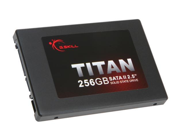 G.SKILL TITAN Series 2.5" 256GB SATA II MLC Internal Solid State Drive (SSD) FM-25S2S-256GBT1