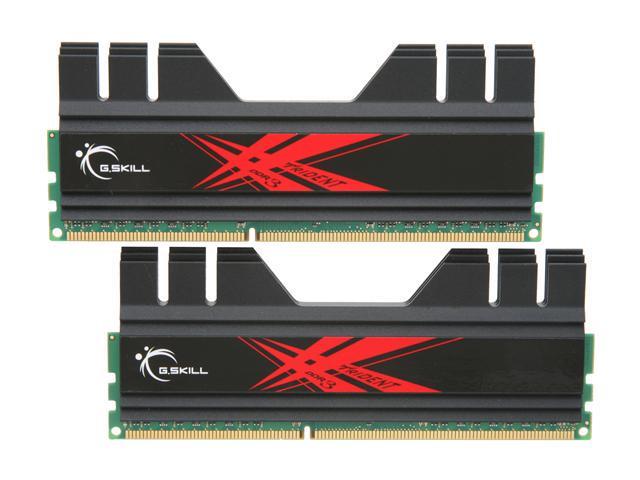 G.SKILL Trident 4GB (2 x 2GB) DDR3 1600 (PC3 12800) Desktop Memory Model F3-12800CL8D-4GBTD