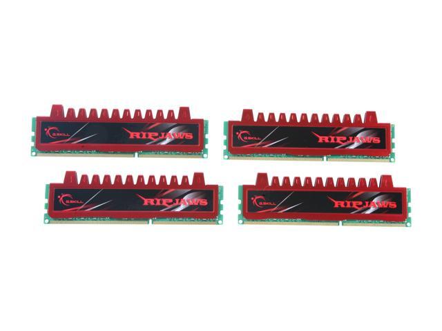 G.SKILL Ripjaws Series 16GB (4 x 4GB) DDR3 1066 (PC3 8500) Desktop Memory Model F3-8500CL7Q-16GBRL