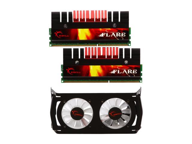 G.SKILL Flare 4GB (2 x 2GB) DDR3 1800 (PC3 14400) Desktop Memory Model F3-14400CL9D-4GBFLS