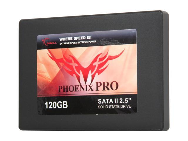 G.SKILL Phoenix Pro Series 2.5" 120GB SATA II MLC Internal Solid State Drive (SSD) FM-25S2S-120GBP2