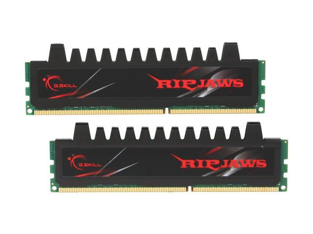 G.SKILL Ripjaws Series 8GB (2 x 4GB) DDR3 1333 (PC3 10666) Desktop Memory Model F3-10666CL7D-8GBRH
