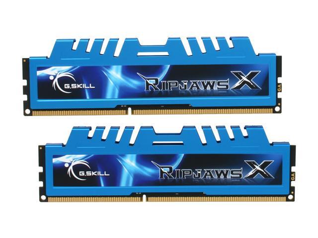 G.SKILL Ripjaws X Series 4GB (2 x 2GB) DDR3 1600 (PC3 12800) Desktop Memory Model F3-12800CL7D-4GBXM