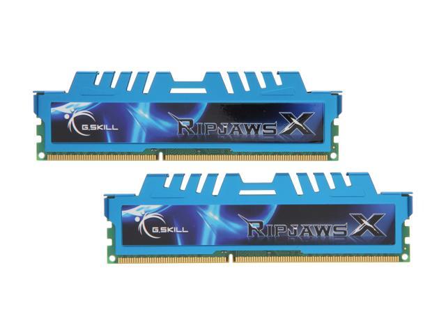 G.SKILL Ripjaws X Series 4GB (2 x 2GB) DDR3 1333 (PC3 10666) Desktop Memory Model F3-10666CL8D-4GBXM
