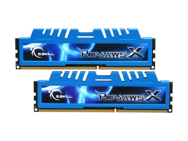 G.SKILL Ripjaws X Series 8GB (2 x 4GB) DDR3 1600 (PC3 12800) Desktop Memory Model F3-12800CL8D-8GBXM