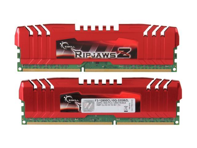 G.SKILL Ripjaws Z Series 32GB (4 x 8GB) DDR3 1600 (PC3 12800 