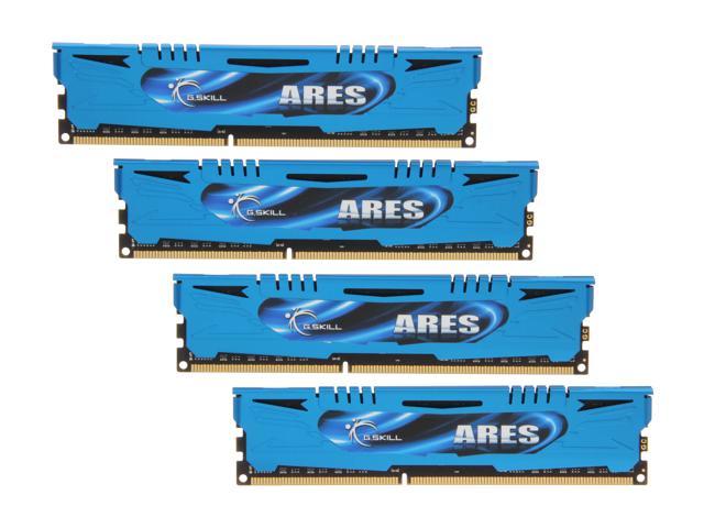 G.SKILL Ares Series 16GB (4 x 4GB) DDR3 2133 (PC3 17000) Desktop Memory Model F3-2133C9Q-16GAB
