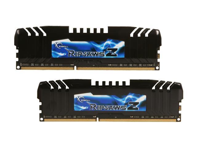 G.SKILL Ripjaws Z Series 8GB (2 x 4GB) DDR3 2400 (PC3 19200) Desktop Memory Model F3-2400C10D-8GZH