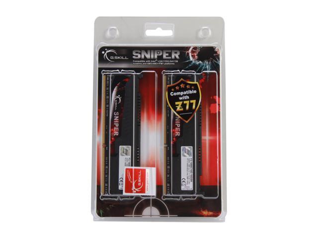 G.SKILL Sniper Gaming Series 16GB (2 x 8GB) DDR3 1866 (PC3 14900) Desktop  Memory Model F3-1866C10D-16GSR