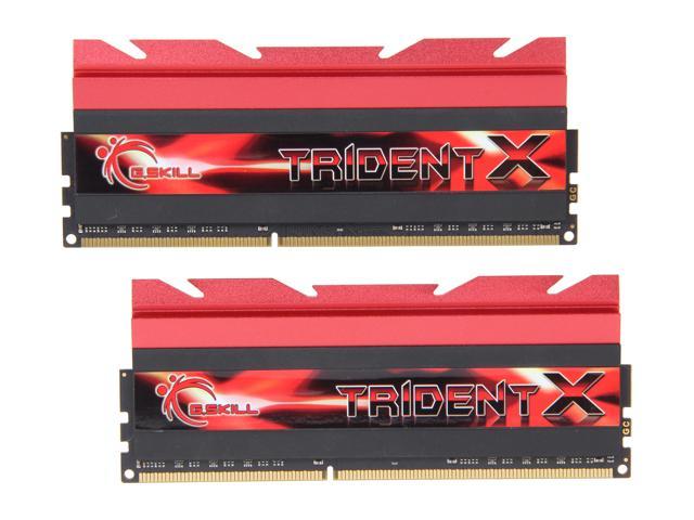 G.SKILL TridentX Series 16GB (2 x 8GB) DDR3 1600 (PC3 12800) Desktop Memory Model F3-1600C7D-16GTX