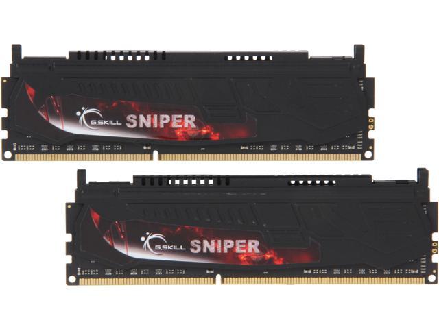 G.SKILL Sniper Series 8GB (2 x 4GB) DDR3 2400 (PC3 19200) Desktop Memory Model F3-2400C11D-8GSR