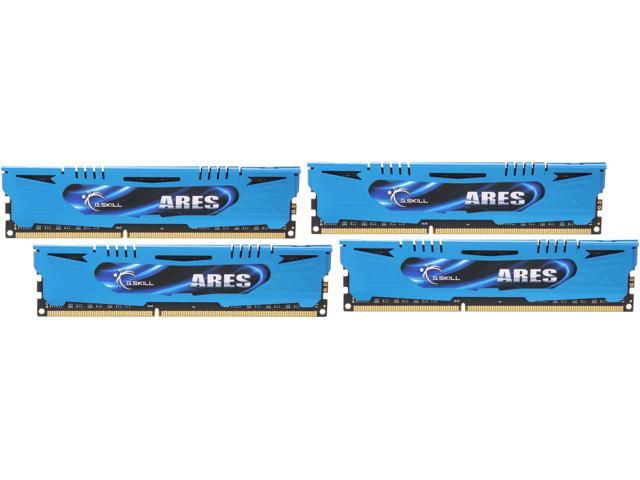 G.SKILL Ares Series 16GB (4 x 4GB) DDR3 2400 (PC3 19200) Desktop Memory Model F3-2400C11Q-16GAB
