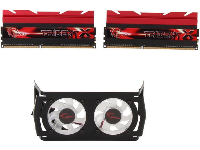 G.SKILL TridentX Series 8GB (2 x 4GB) DDR3 3000 (PC3 24000) Desktop Memory Model F3-3000C12D-8GTXDG