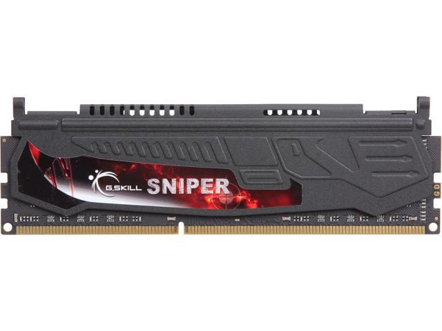 G.SKILL Sniper Series 8GB DDR3 1600 (PC3 12800) Desktop Memory Model F3-1600C9S-8GSR
