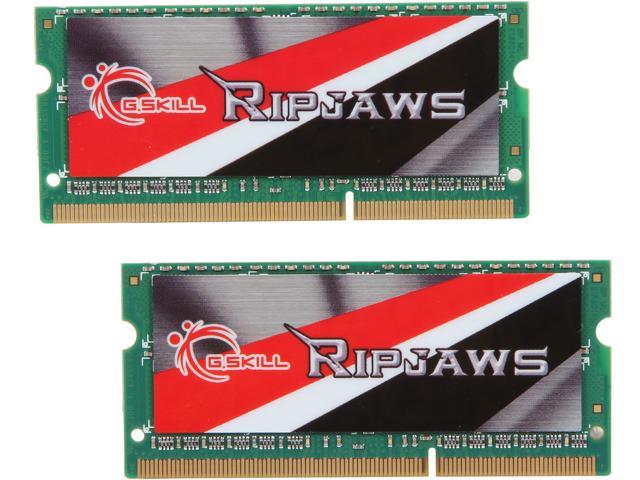 G.SKILL Ripjaws Series 8GB (2 x 4GB) 204-Pin DDR3 SO-DIMM DDR3L