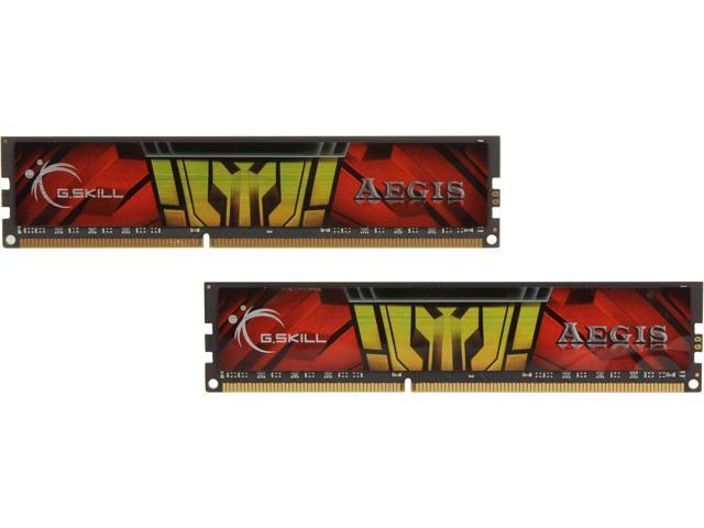 G.SKILL AEGIS 8GB (2 x 4GB) DDR3 1333 (PC3 10600) Desktop Memory Model F3-1333C9D-8GIS