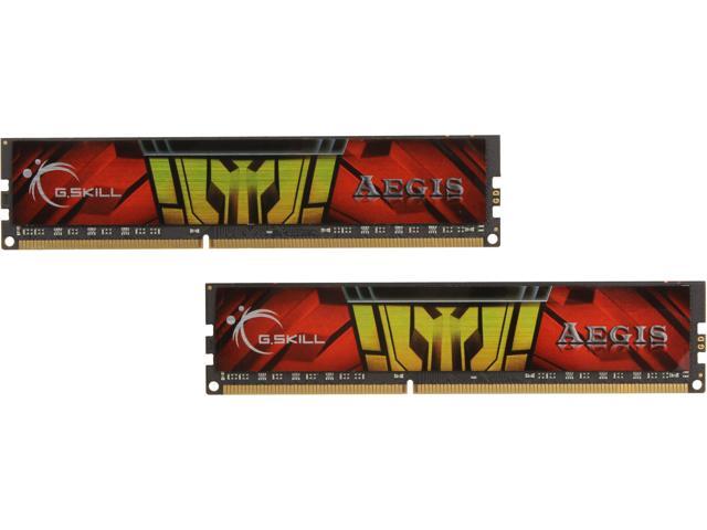 G.SKILL AEGIS 16GB (2 x 8GB) DDR3 1333 (PC3 10600) Desktop Memory Model F3-1333C9D-16GIS