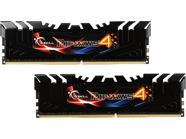G.SKILL Ripjaws 4 Series 8GB (2 x 4GB) DDR4 3200 (PC4 25600) Intel X99 Platform Extreme Performance Memory Model F4-3200C16D-8GRK