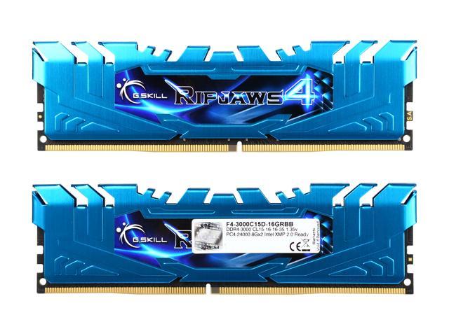 G.SKILL Ripjaws 4 Series 16GB (2 x 8GB) DDR4 3000 (PC4 24000