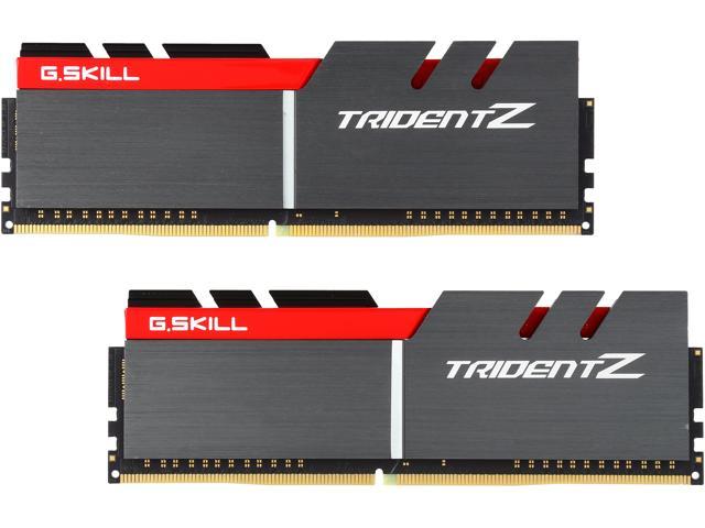 G.SKILL TridentZ Series 16GB (2 x 8GB) DDR4 3000 (PC4 24000) Intel Z370 Platform Desktop Memory Model F4-3000C15D-16GTZ