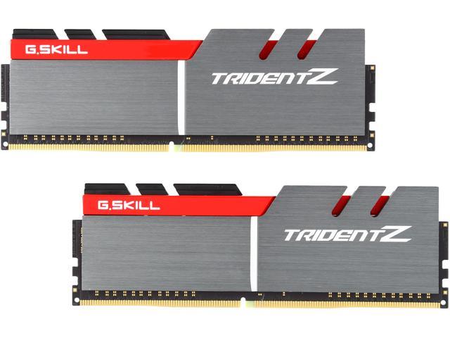 G.SKILL TridentZ Series 16GB (2 x 8GB) DDR4 3400 (PC4 27200) Desktop Memory Model F4-3400C16D-16GTZ
