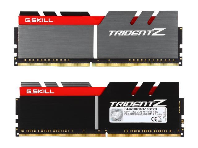 32GB (4 x 8GB) TridentZ RGBシリーズ DDR4 PC4-24000 3000MHz メモリデスクト 