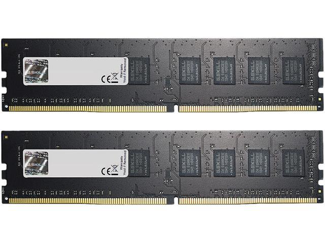 G.SKILL Value Series 8GB (2 x 4GB) DDR4 2400 (PC4 19200) Desktop Memory Model F4-2400C15D-8GNT