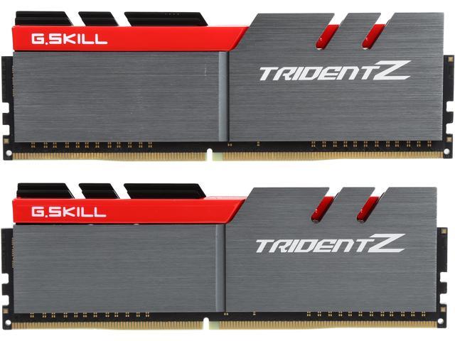G.SKILL TridentZ Series 32GB (2 x 16GB) DDR4 3000 (PC4 24000) Desktop Memory Model F4-3000C15D-32GTZ
