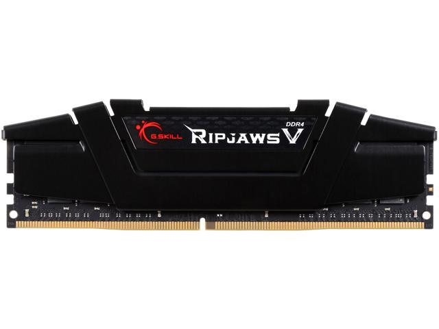 G.SKILL Ripjaws V Series 16GB 288-Pin PC RAM DDR4 3200 (PC4 25600) Desktop Memory Model F4-3200C16S-16GVK