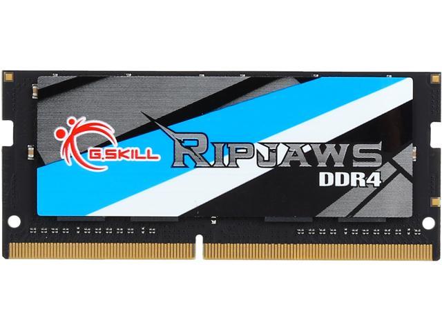 G.SKILL Ripjaws Series 16GB 260-Pin DDR4 SO-DIMM DDR4 2666 (PC4 21300) Laptop Memory Model F4-2666C18S-16GRS