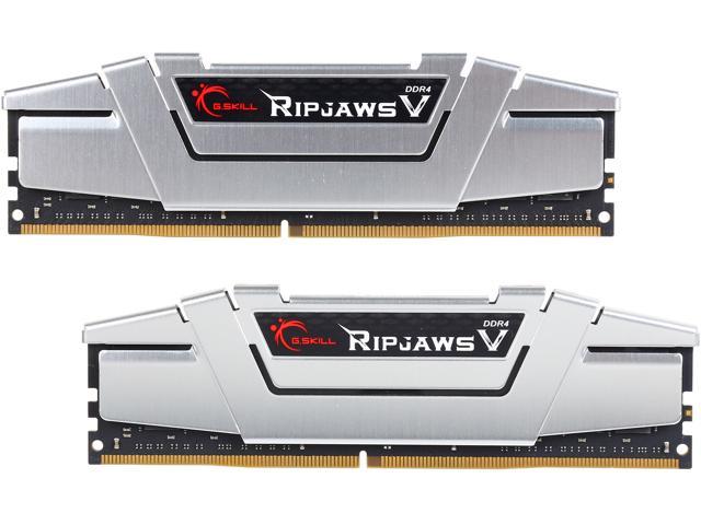 G.SKILL Ripjaws V Series 16GB (2 x 8GB) 288-Pin DDR4 SDRAM DDR4 3200 (PC4 25600) Desktop Memory Model F4-3200C16D-16GVS