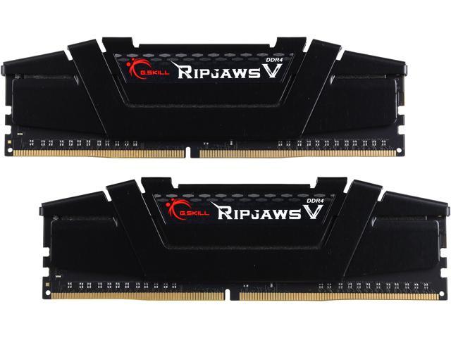 G.SKILL Ripjaws V Series 16GB (2 x 8GB) DDR4 3200 (PC4 25600) Desktop Memory Model F4-3200C15D-16GVK