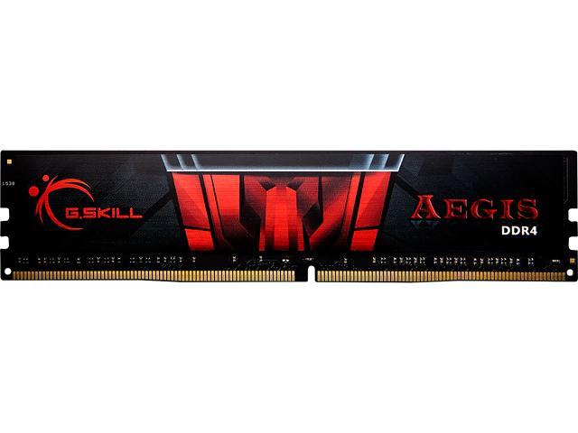 G.SKILL Aegis 4GB 288-Pin PC RAM DDR4 2133 (PC4 17000) Intel Z170 Platform  / Intel X99 Platform Desktop Memory Model F4-2133C15S-4GIS