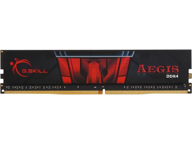 G.SKILL Aegis 4GB 288-Pin PC RAM DDR4 2400 (PC4 19200) Desktop Memory Model F4-2400C15S-4GIS