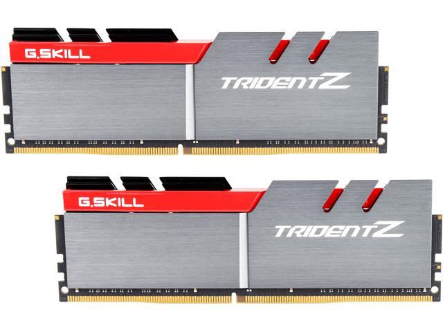 G.SKILL TridentZ Series 32GB (2 x 16GB) DDR4 3400 (PC4 27200) Desktop Memory Model F4-3400C16D-32GTZ