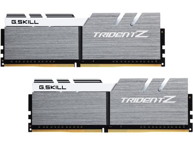 G.SKILL TridentZ Series 16GB (2 x 8GB) DDR4 3200 (PC4 25600) Intel Z370 Platform Desktop Memory Model F4-3200C15D-16GTZSW